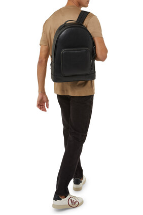 Regenerated Leather Backpack